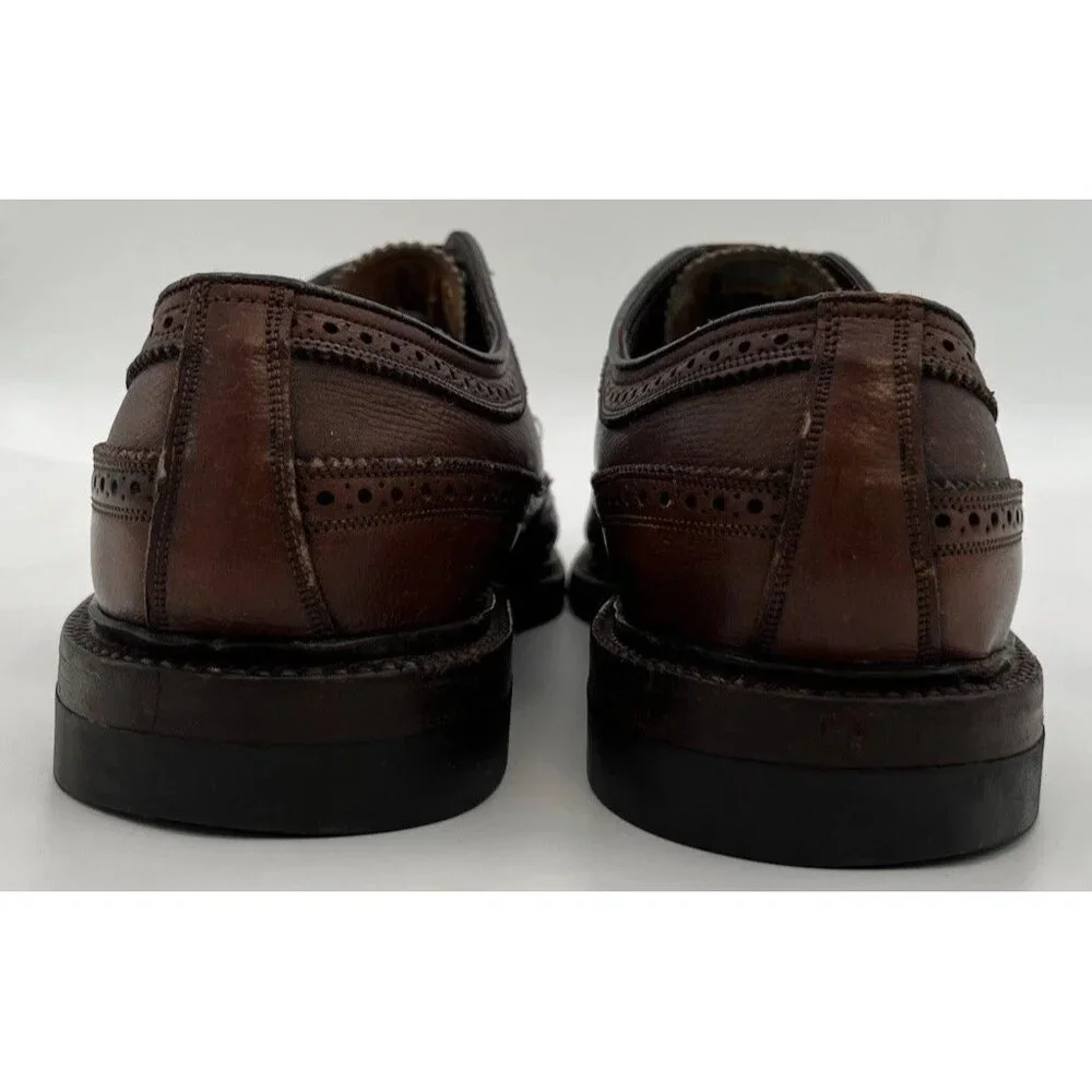 Vintage Florsheim Royal Imperial 93602 Longwing Wingtip Dress Shoes Men’s 10D